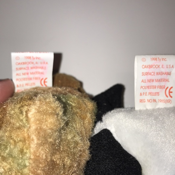 Set of 5 Ty Beanie Baby birds - Picture 5 of 10